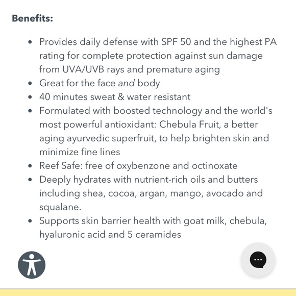 NIB βοΈ Beekman 1802 Hello Sunshine SPF 50
Sunscreen for Face & Body - Picture 4 of 7